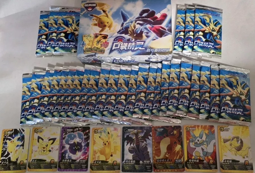 Pokémon Chinese EIF ID NON-TCG Trading Card Booster Packs