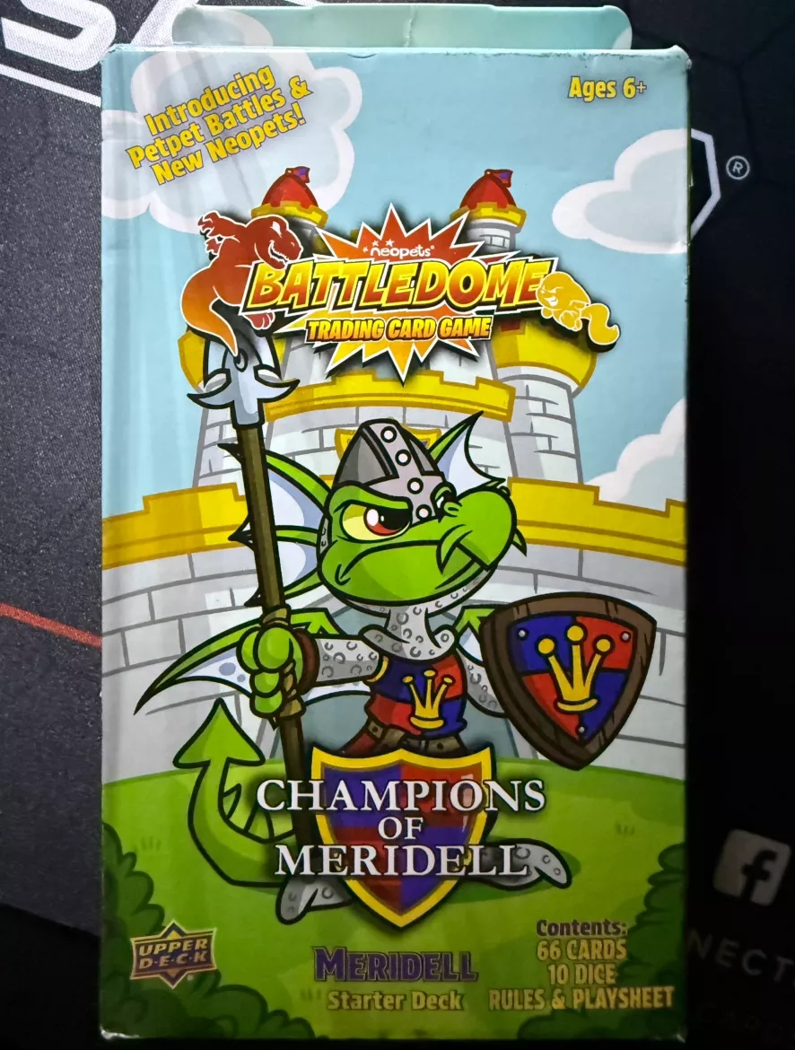 Neopets Battledome Champions of Meridell Starter Deck