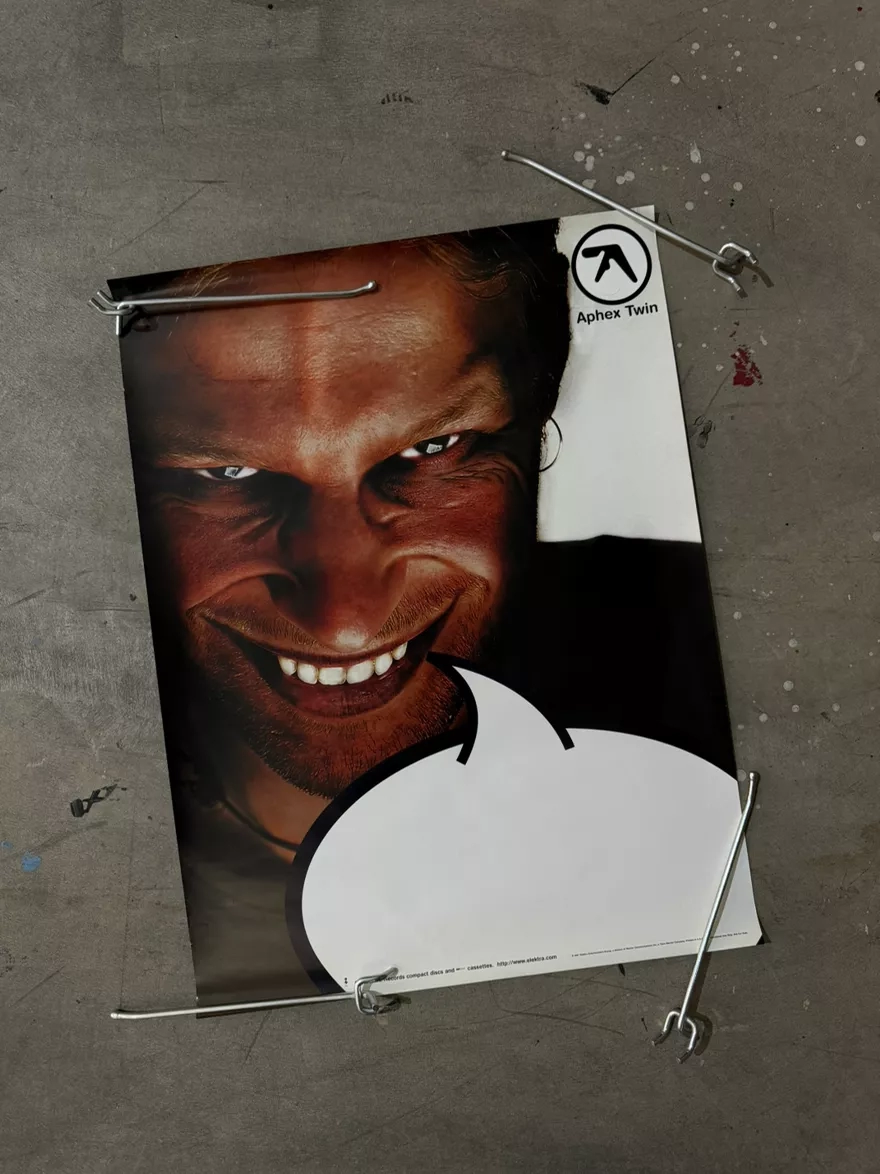 Aphex Twin Vintage Poster 1997 $1