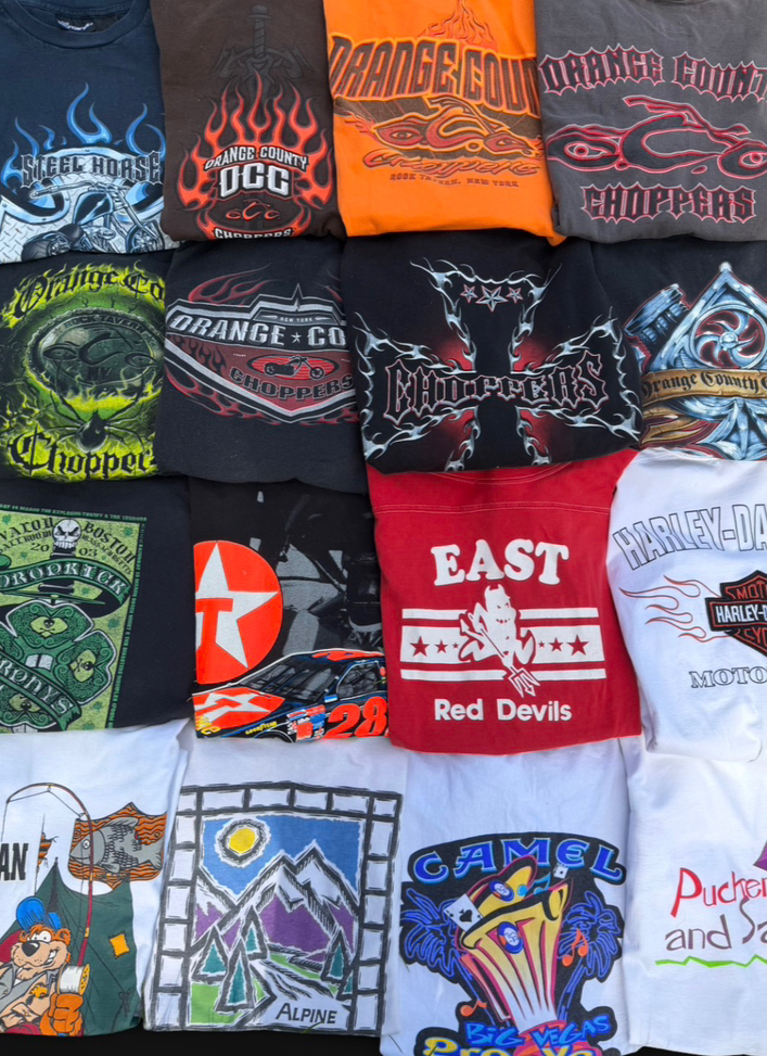 80s-Y2K Band Tees,Choppers ETC