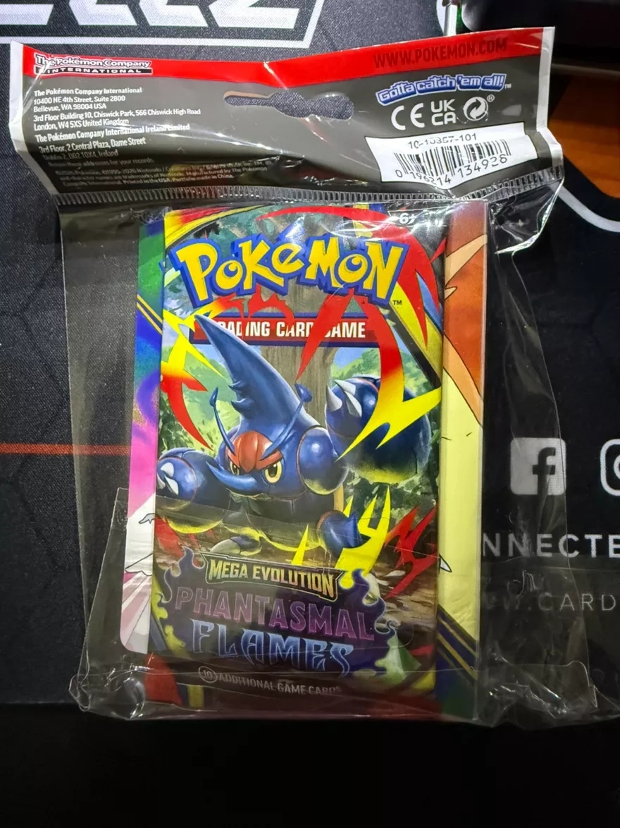 Pokemon Phantasmals Flames Mega Evolution Trading Card Pack