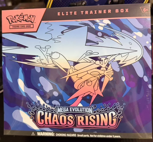 Pokemon TCG Elite Trainer Box - Mega Evolution Chaos Rising