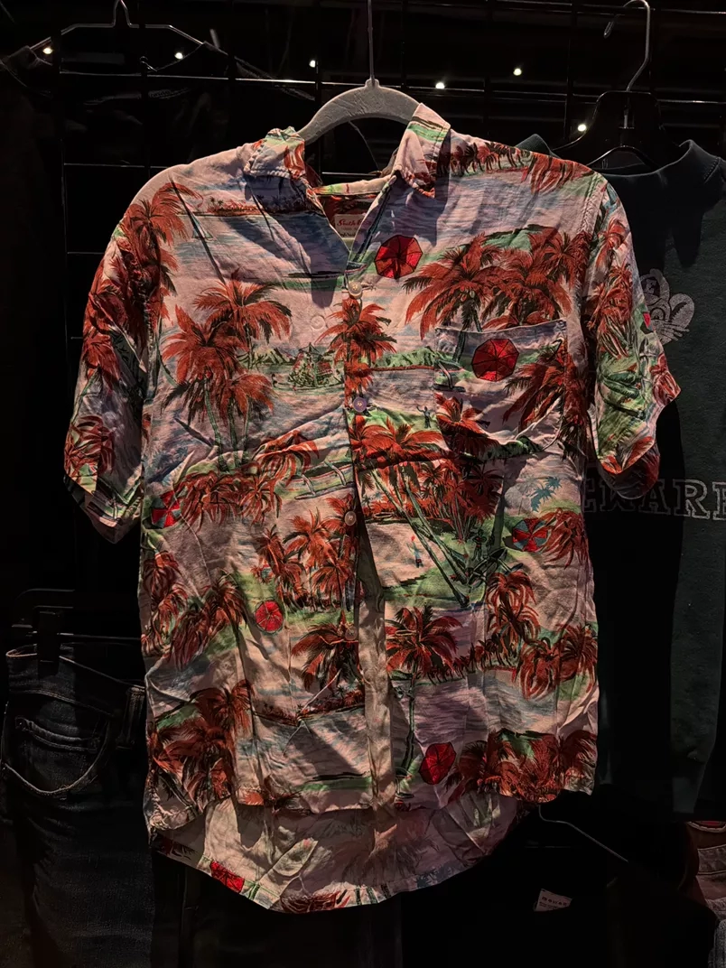 50s rayon Hawaiian Shirt