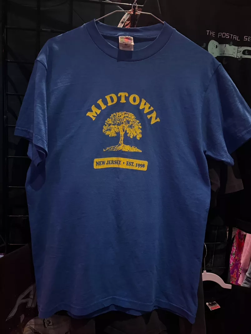 Vintage Midtown New Jersey Est. 1998 Blue T-Shirt