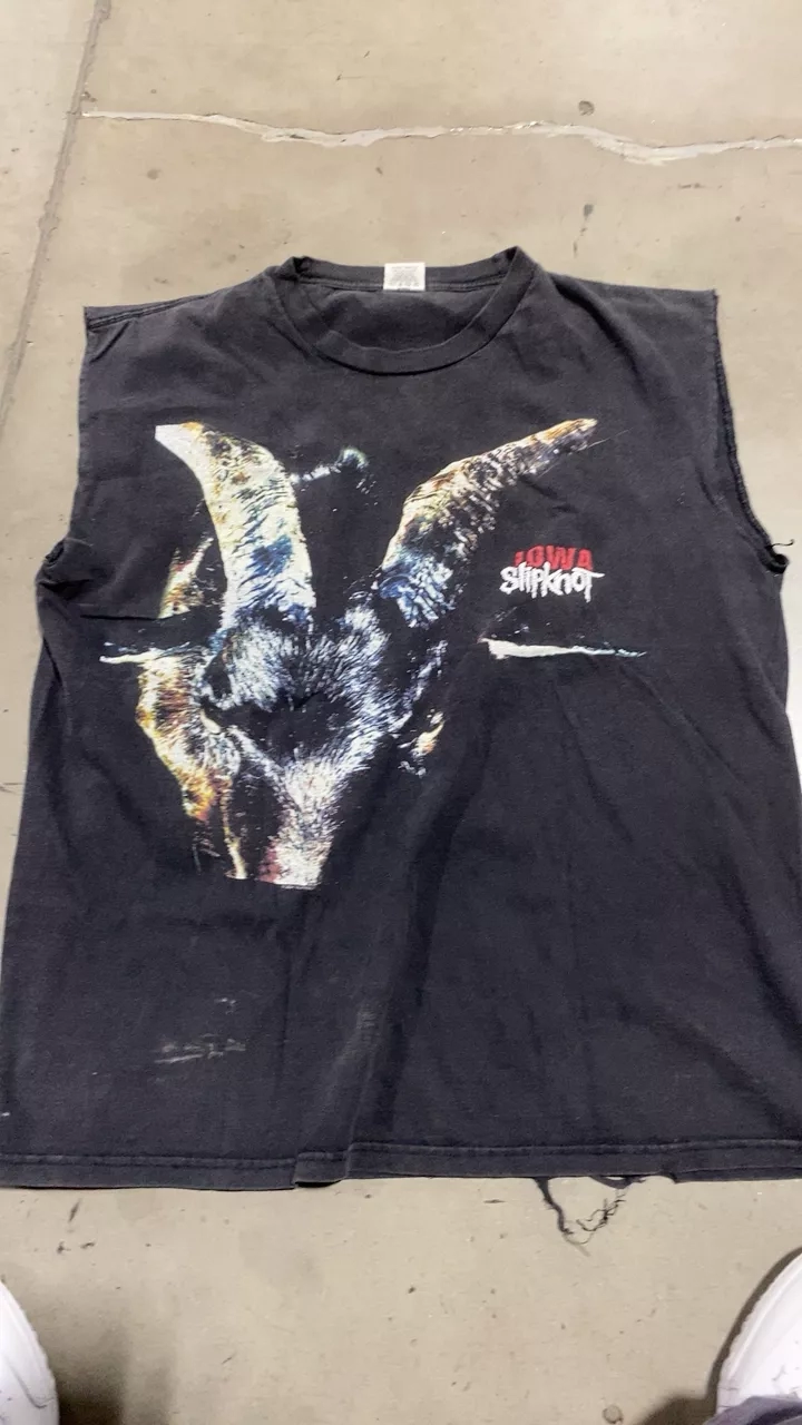 Slipknot Iowa Goat Graphic Sleeveless T-Shirt