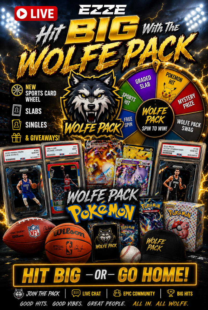 Sports Cards, Slabs & Wheel