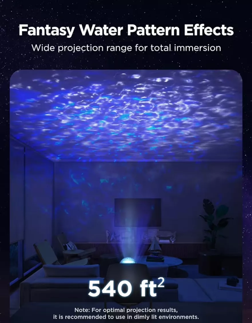Govee Galaxy Projector - Mesmerizing Nebula and Starry Night Sky