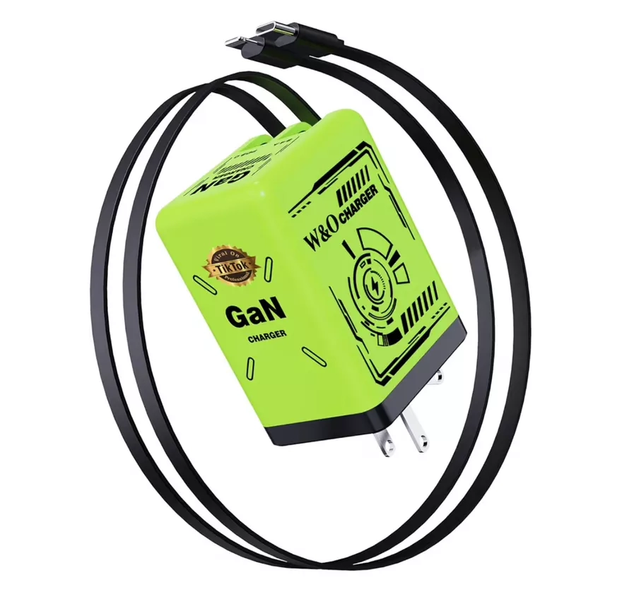 W&O GaN Charger - High-Speed Power Delivery