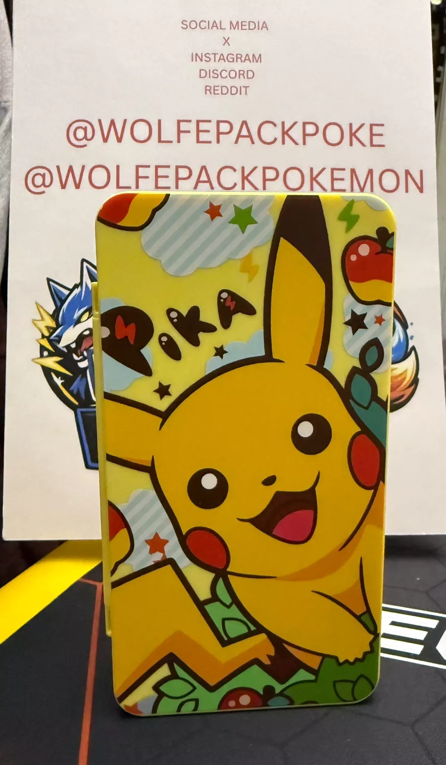 Pikachu 24 Storage Game Card Box For Switch Games