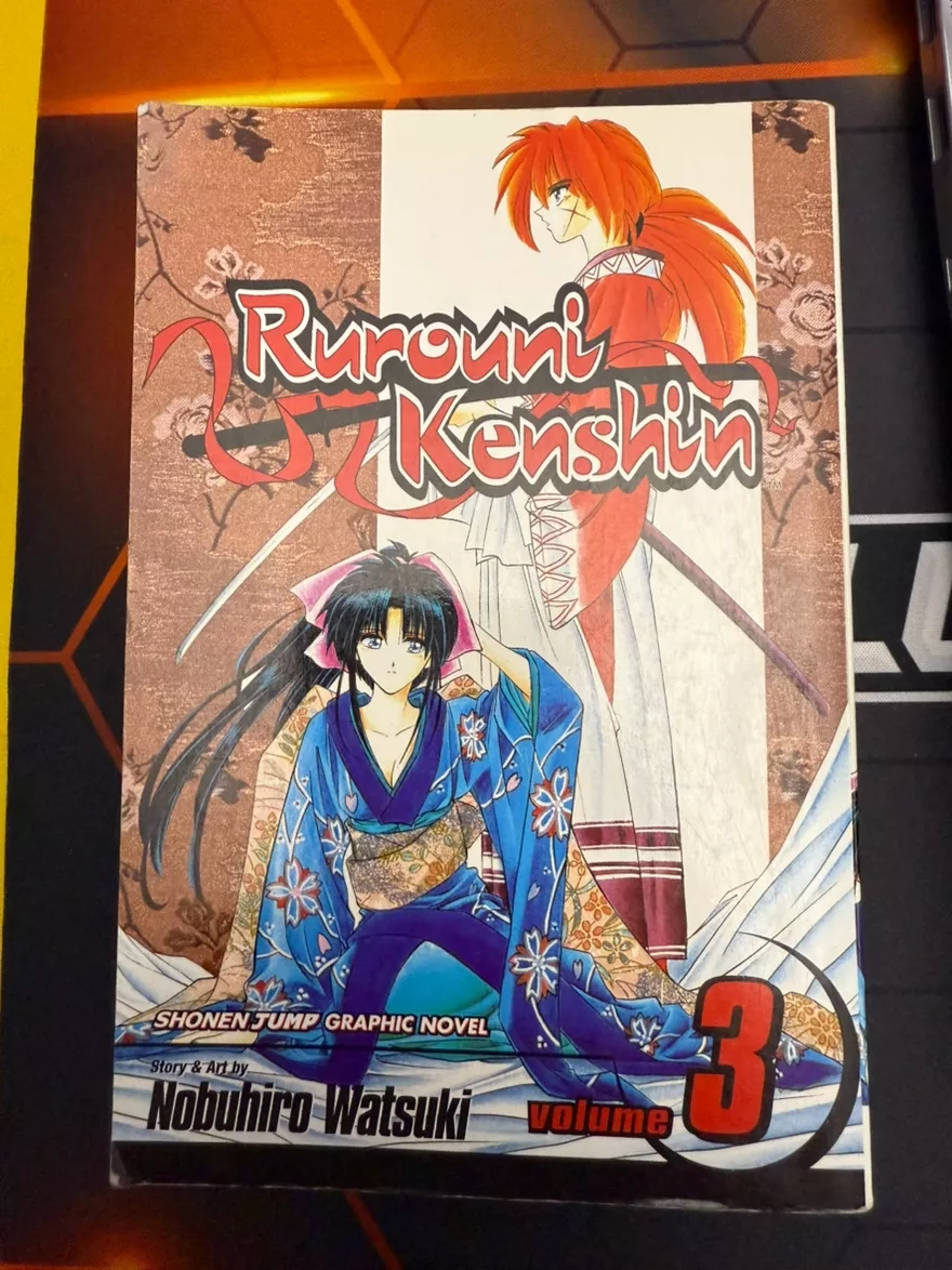 Rurouni Kenshin Vol. 3 Graphic Novel