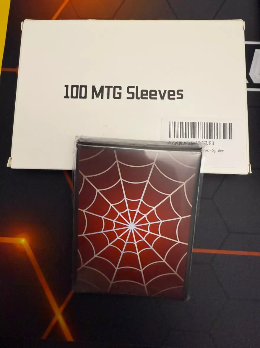 COPOIOII Spider Web Card Sleeves