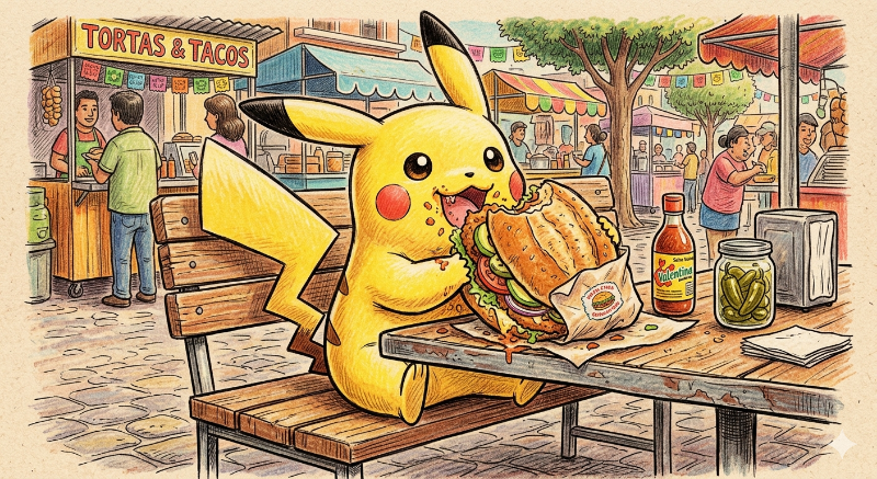 Pokemon and Tortas