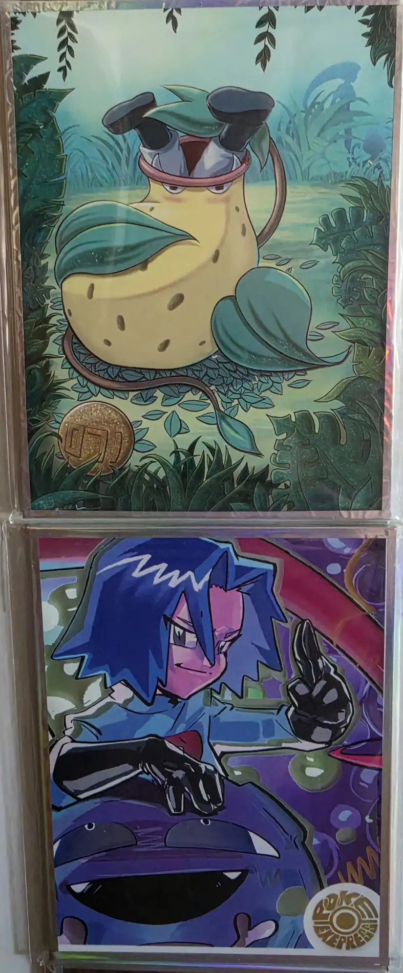 New Stock of art Boards, both Magnetic and Regular, magnets, Keychains, figures, and Gengar Beanies!