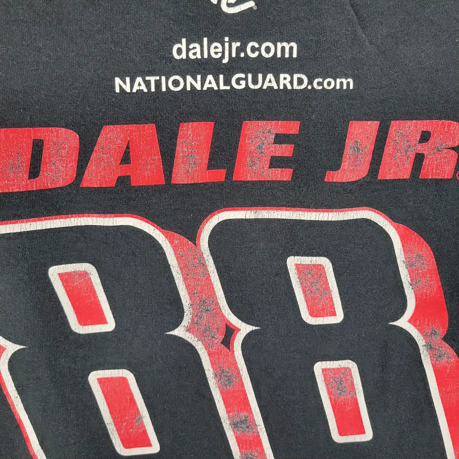 Mens 2XL Dale Earnhardt Jr. Nascar Vintage Shirt Black