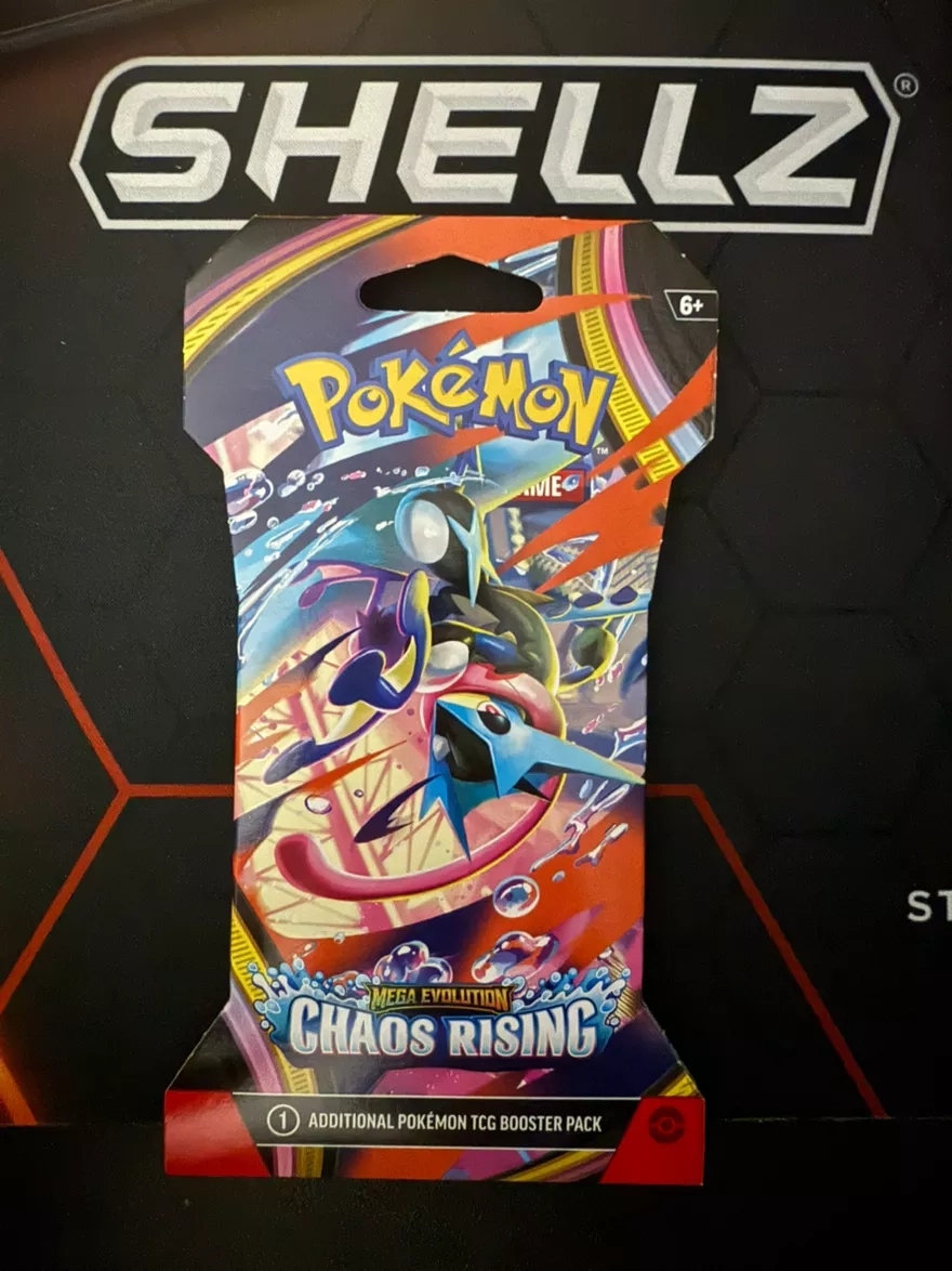Pokemon TCG Chaos Rising Booster Pack Sleeved