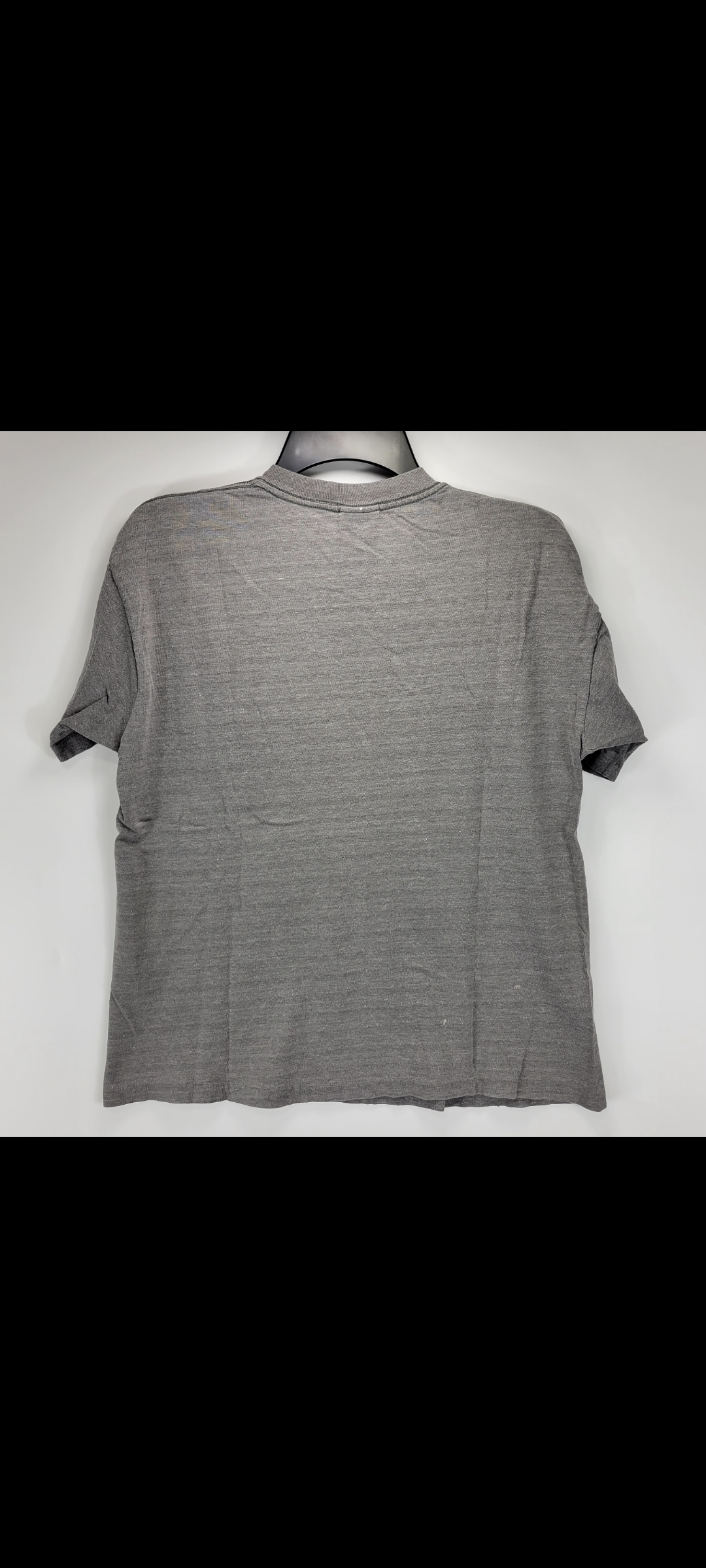Mens Small Gap Distressed Gray Vintage Pocket T-Shirt