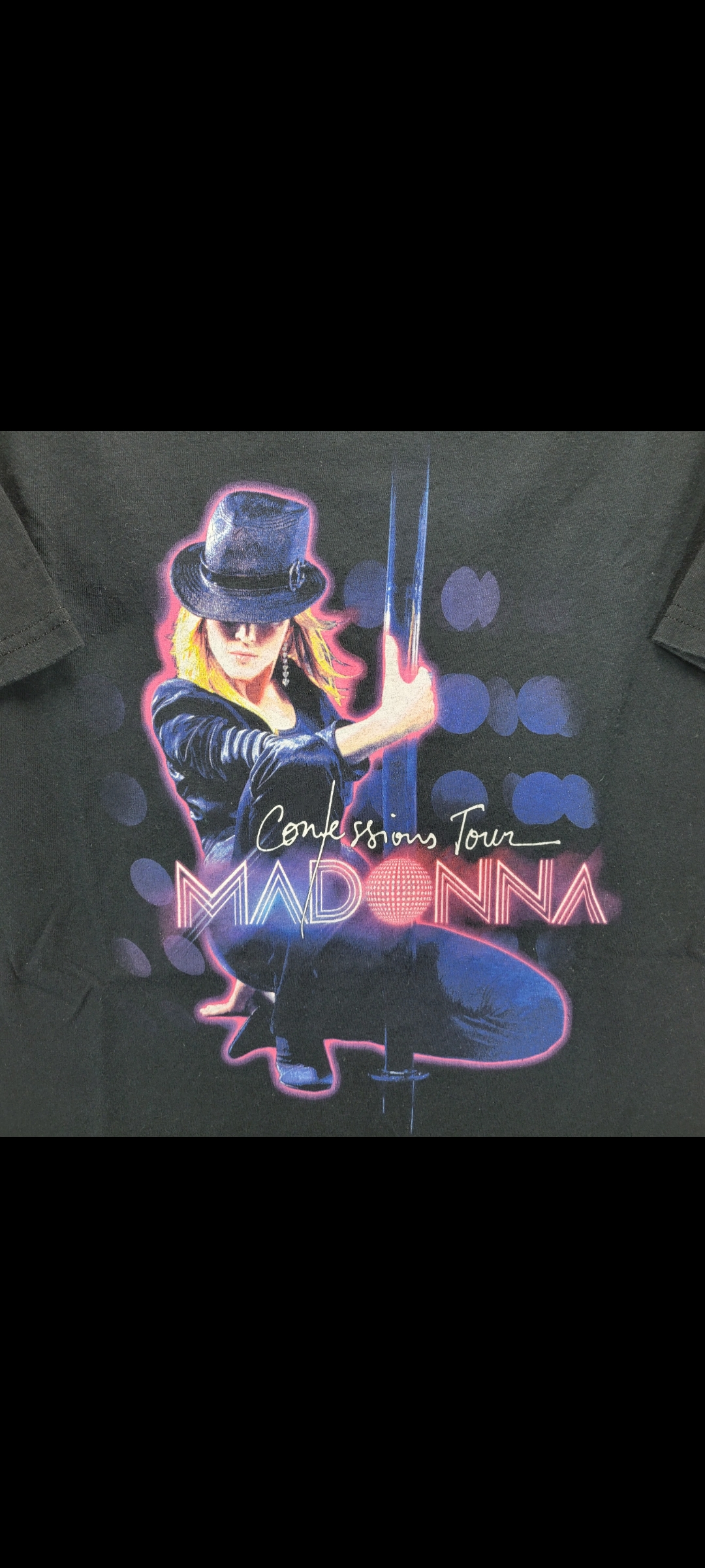 Mens/Womens Small Vintage Y2K Madonna Confessions 2006 Tour T-Shirt
