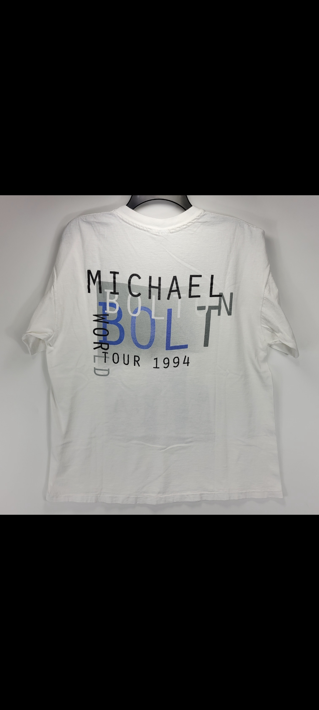 Mens XL Michael Bolton World Tour 1994 T-Shirt