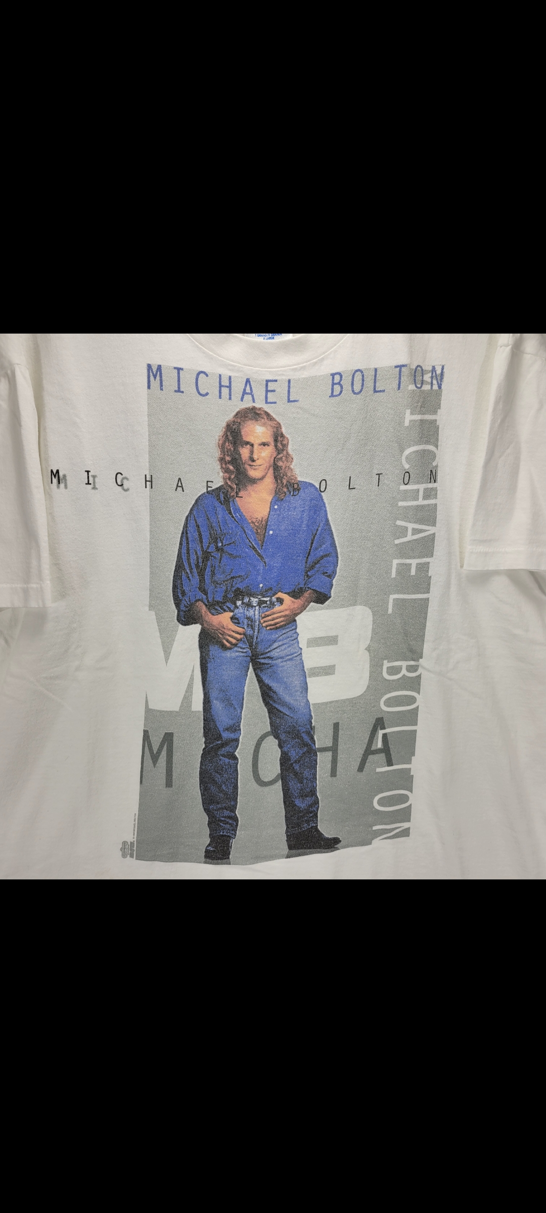 Mens XL Michael Bolton World Tour 1994 T-Shirt