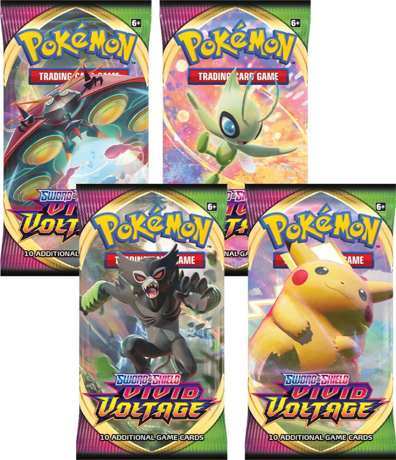 Vivid Voltage Booster Pack art set