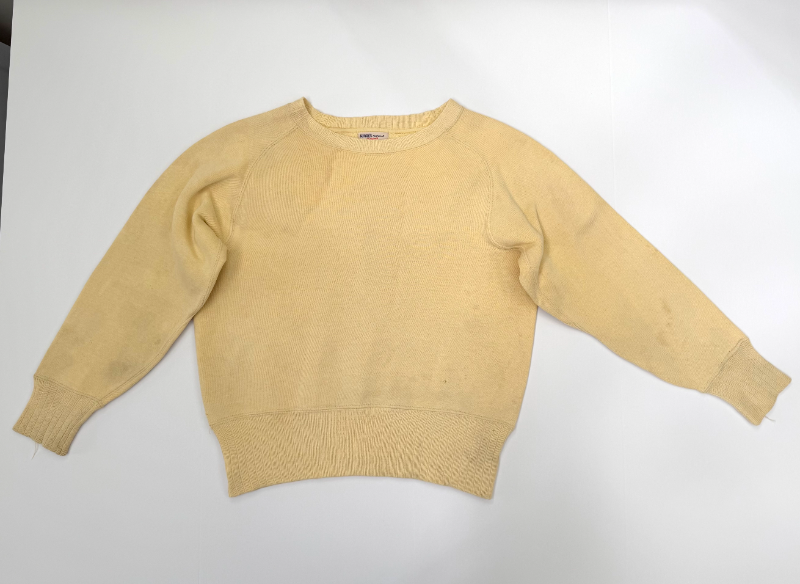 1930s Hanes Wind Shield Swing-Sleeve Sweatshirt