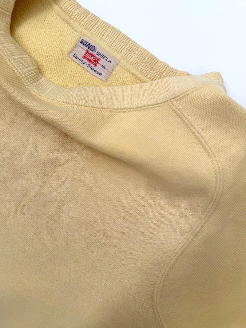 1930s Hanes Wind Shield Swing-Sleeve Sweatshirt