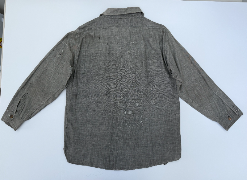 1930s Black Chambray Work Shirt