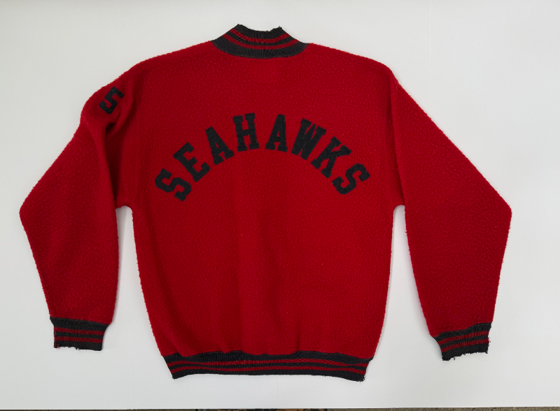 1960s Champion Seahawks Half-Zip Pile Warm-Up