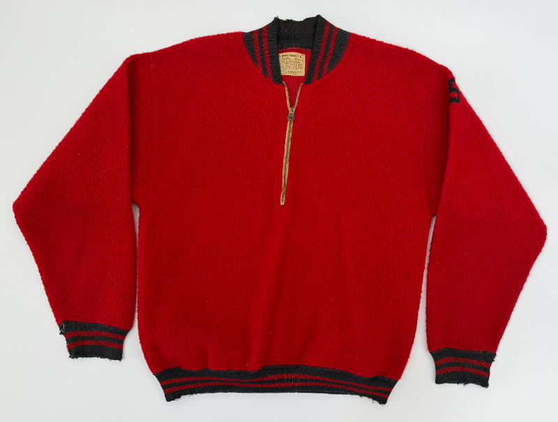 1960s Champion Seahawks Half-Zip Pile Warm-Up