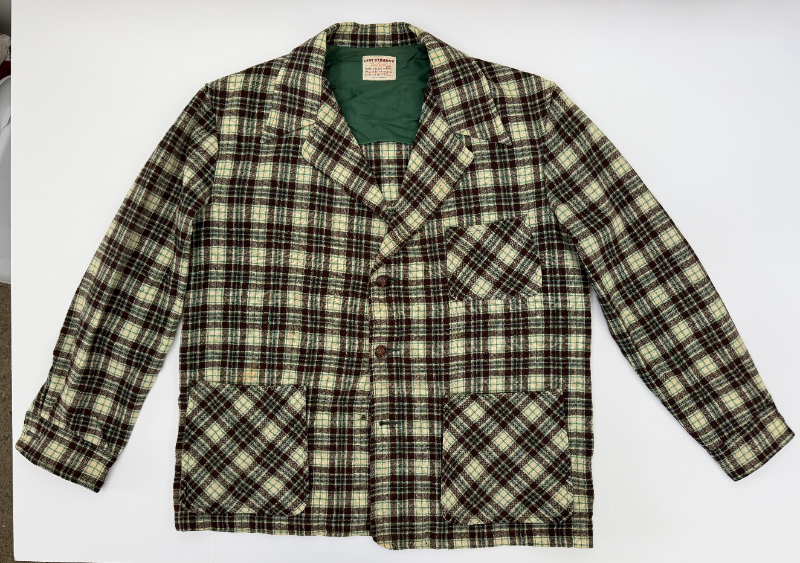 1940s Levi’s DeLuxe Plaid Sport Jacket