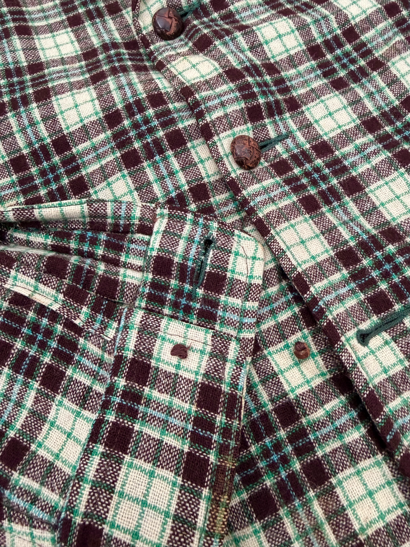 1940s Levi’s DeLuxe Plaid Sport Jacket
