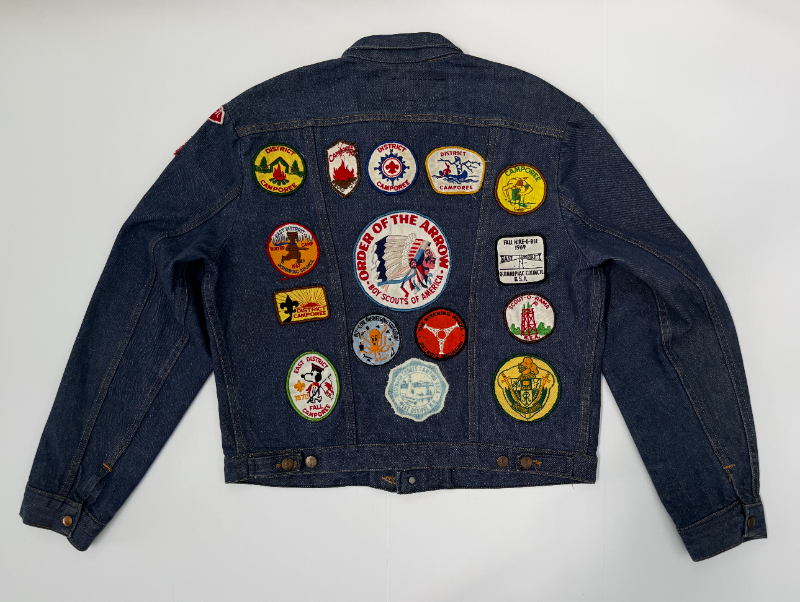 1960s Wrangler Selvedge Denim Jacket with Scout Patches