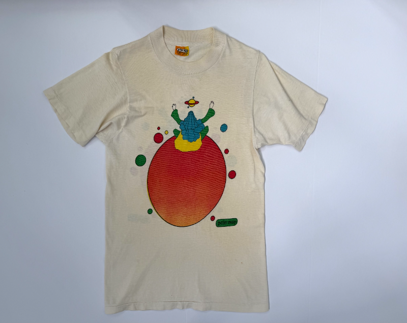 1960s-70s Peter Max Double-Sided Graphic T‑Shirt