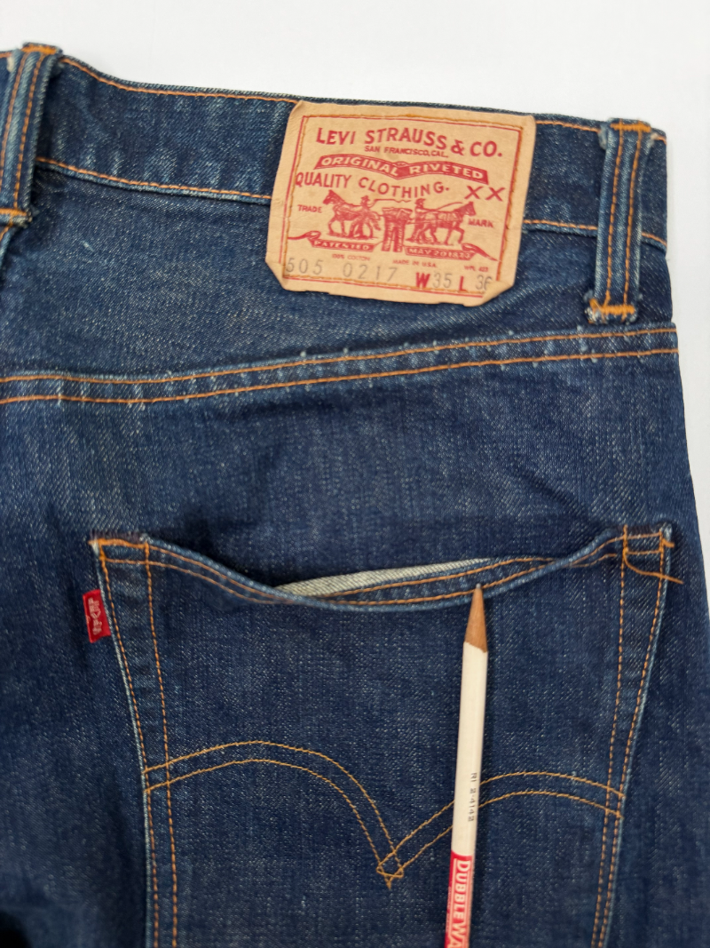 1960s Levi’s 505-0217 Big E Selvedge Denim Jeans