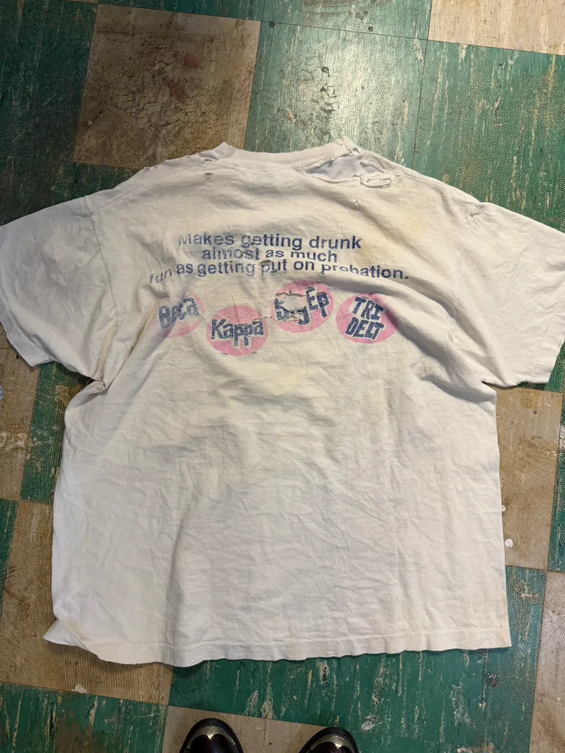 Vintage 70s BUBBLE BASH Fraternity T-Shirt
