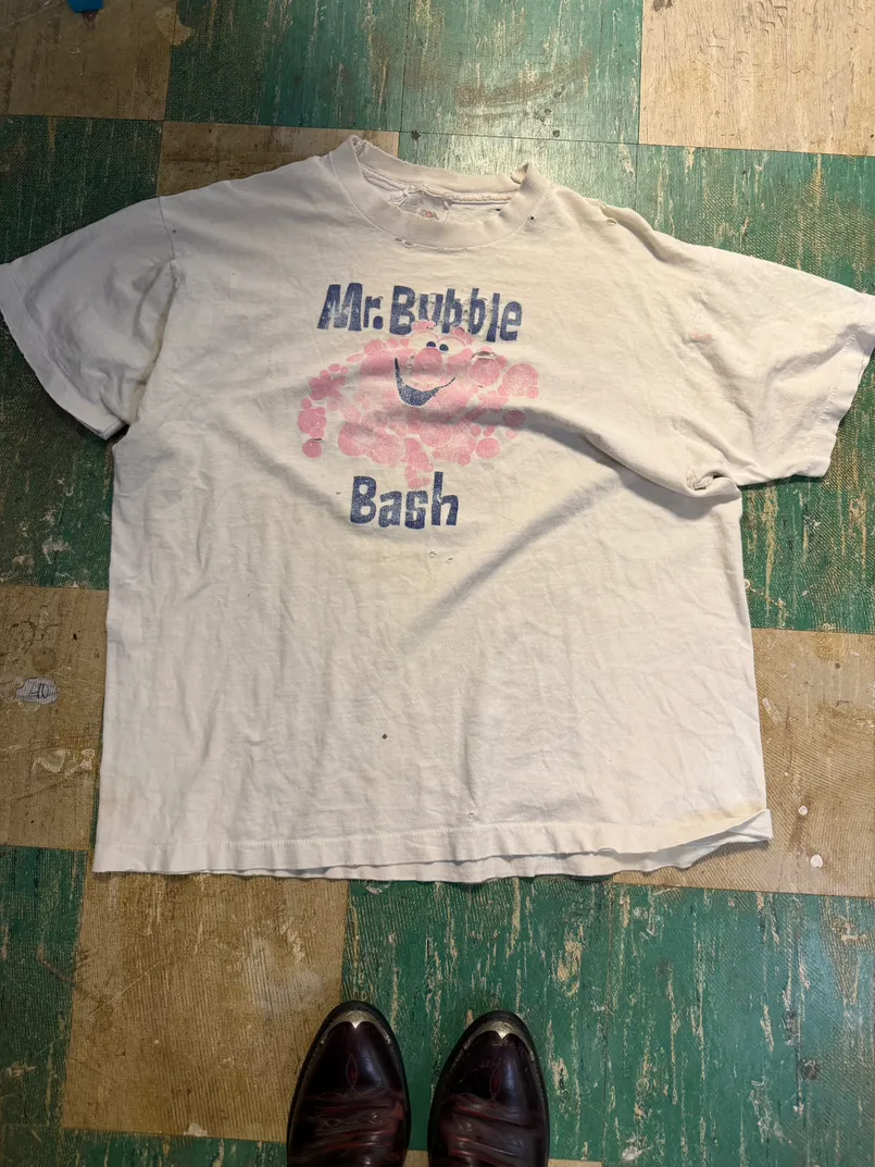 Vintage 70s BUBBLE BASH Fraternity T-Shirt