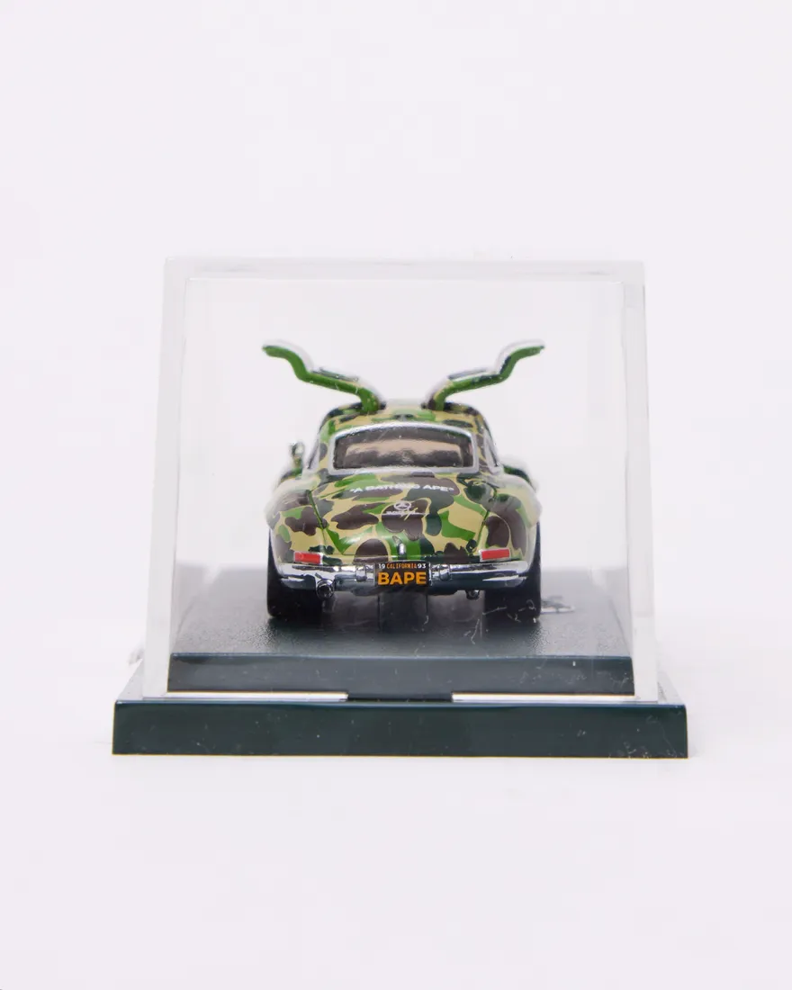 A Bathing Ape Mercedes-Benz 300 SL Camo Diecast Model