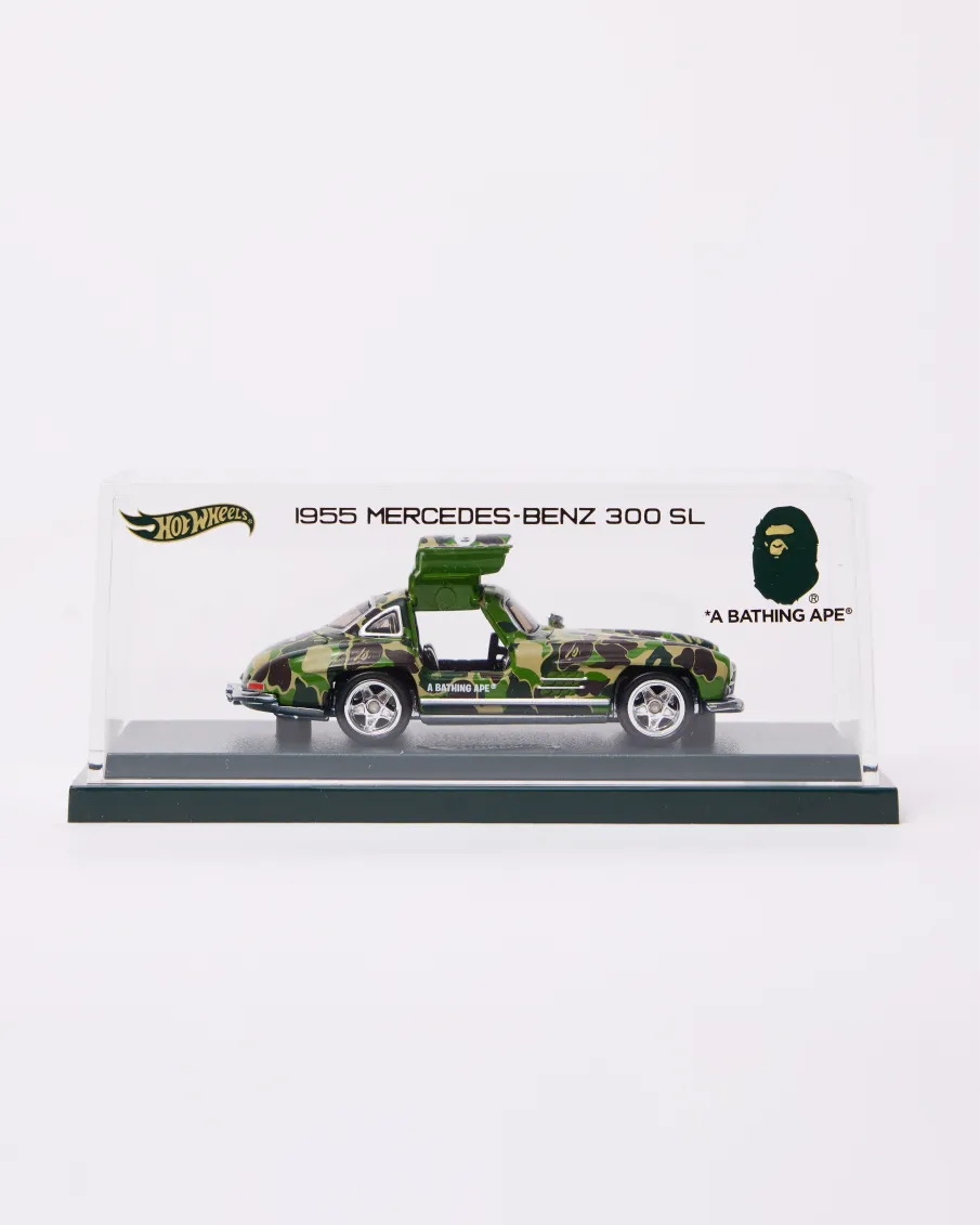 A Bathing Ape Mercedes-Benz 300 SL Camo Diecast Model