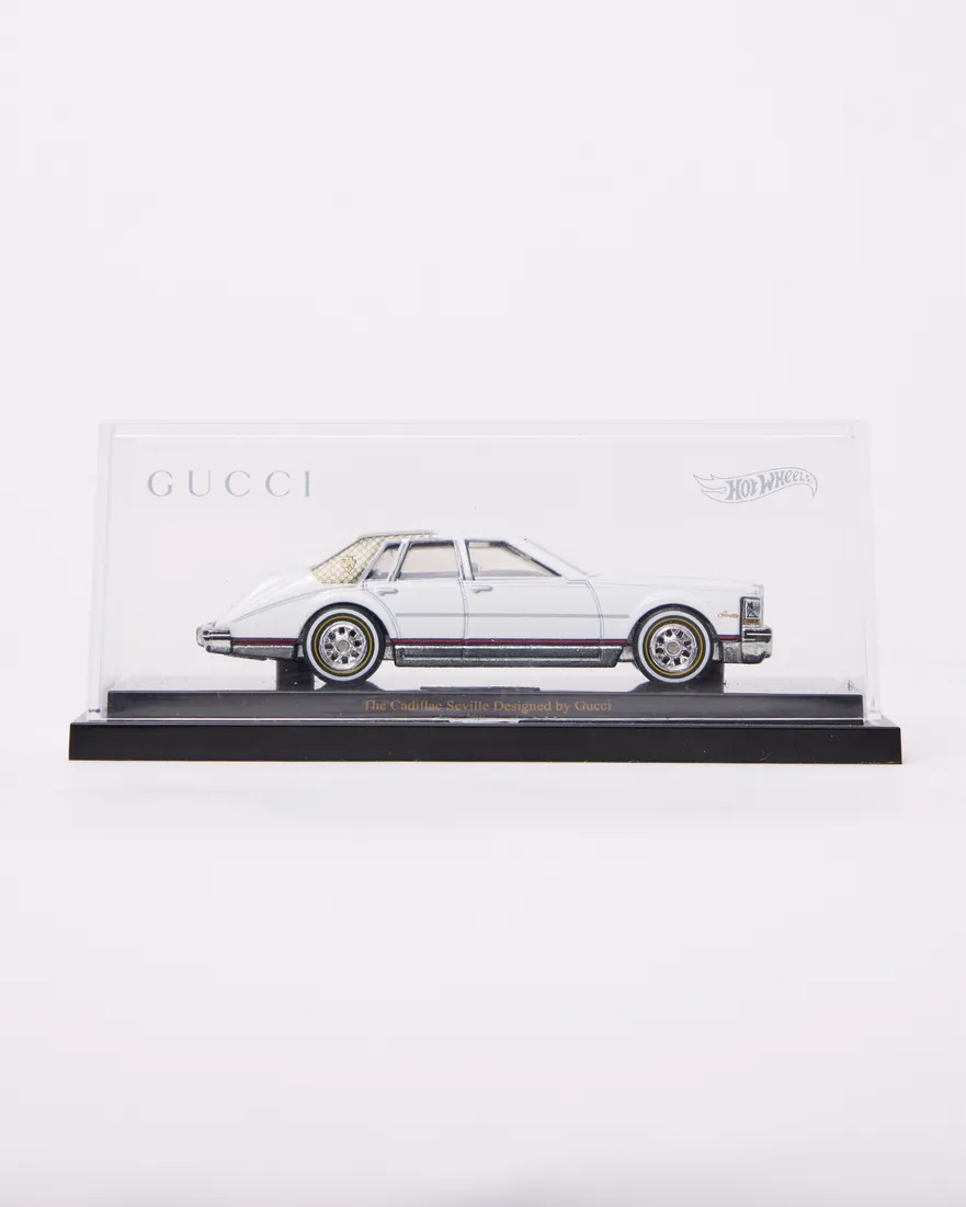 Hot Wheels x Gucci Cadillac Seville Diecast Car