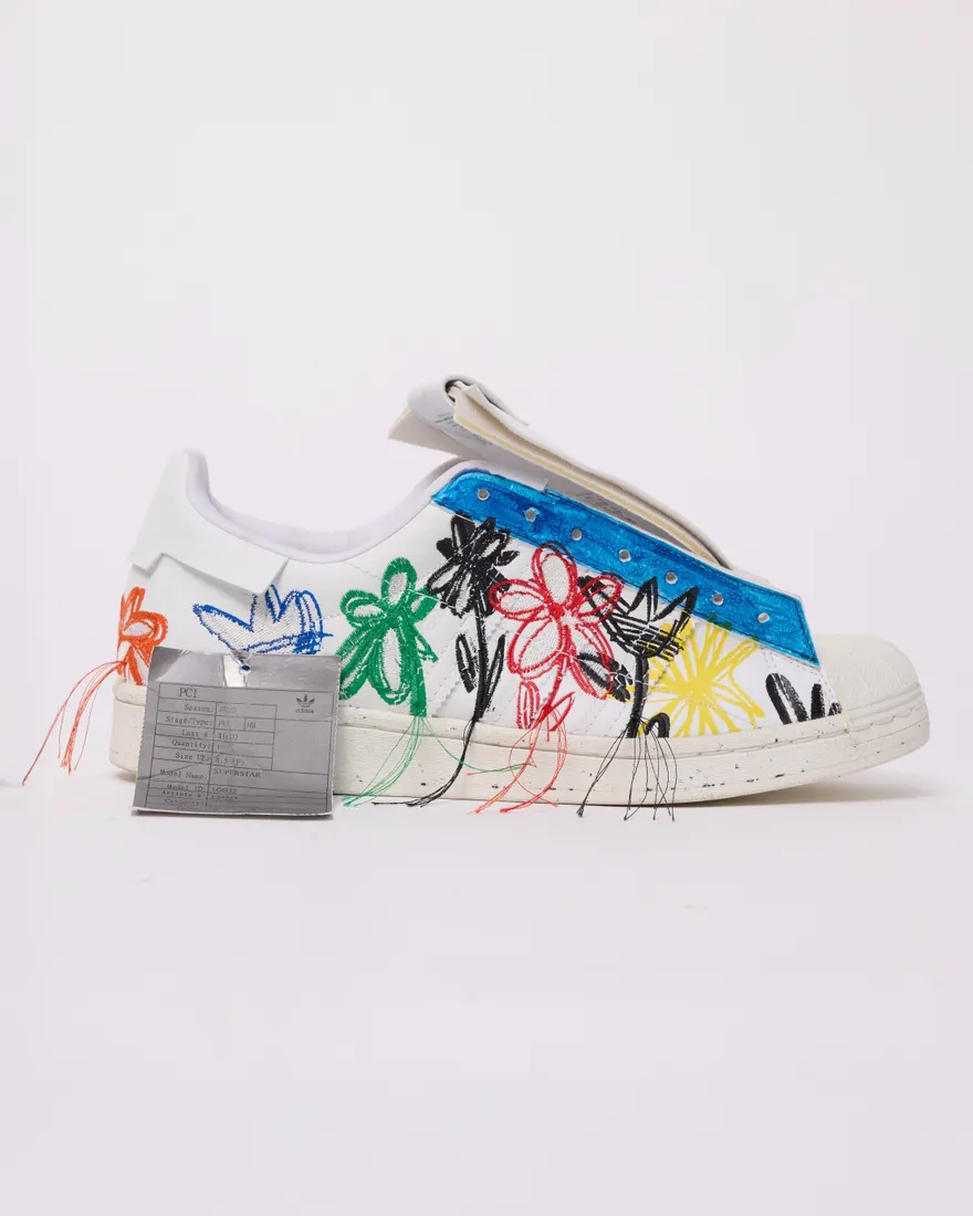 SZ 9 SW x Adidas Superstar One Shoe Sample