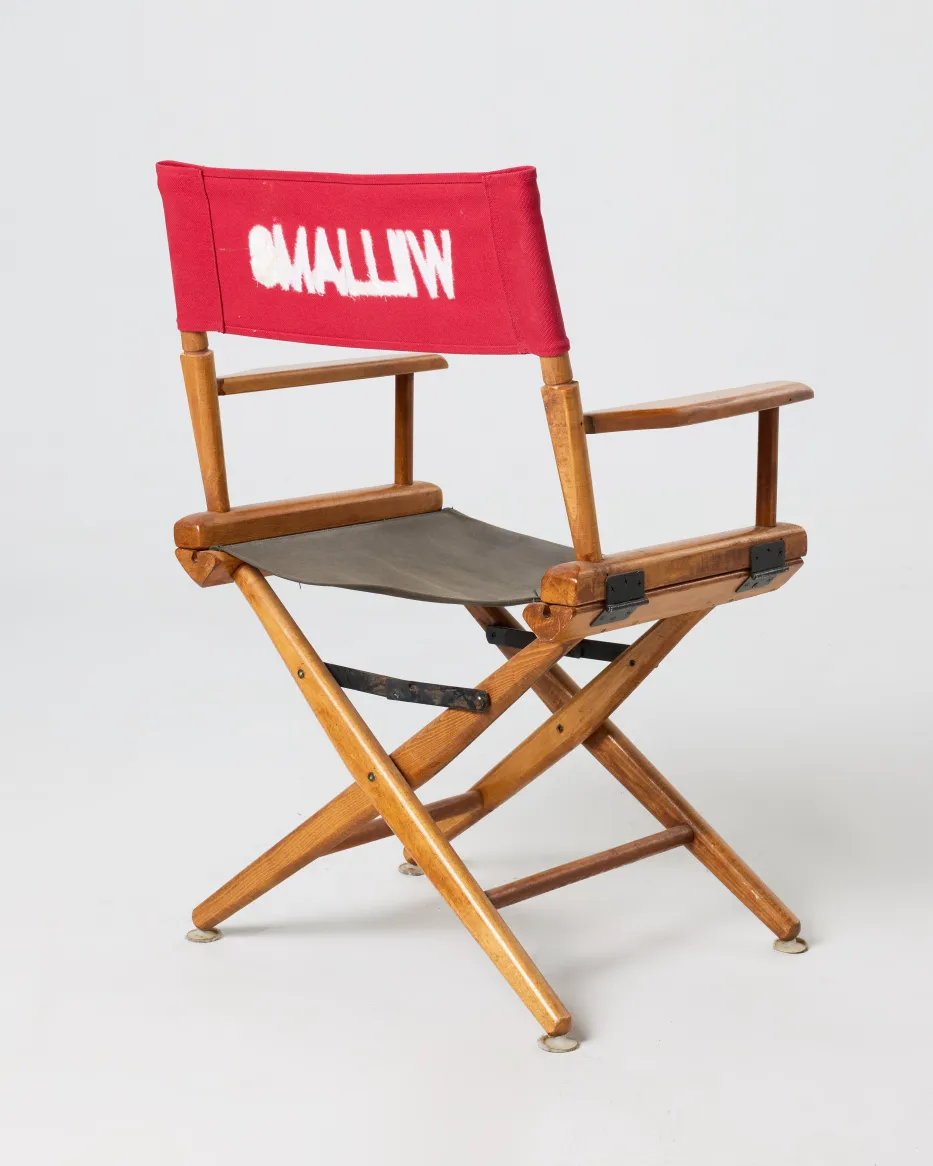 Signed Serena Williams Chair Back & Directors Chair