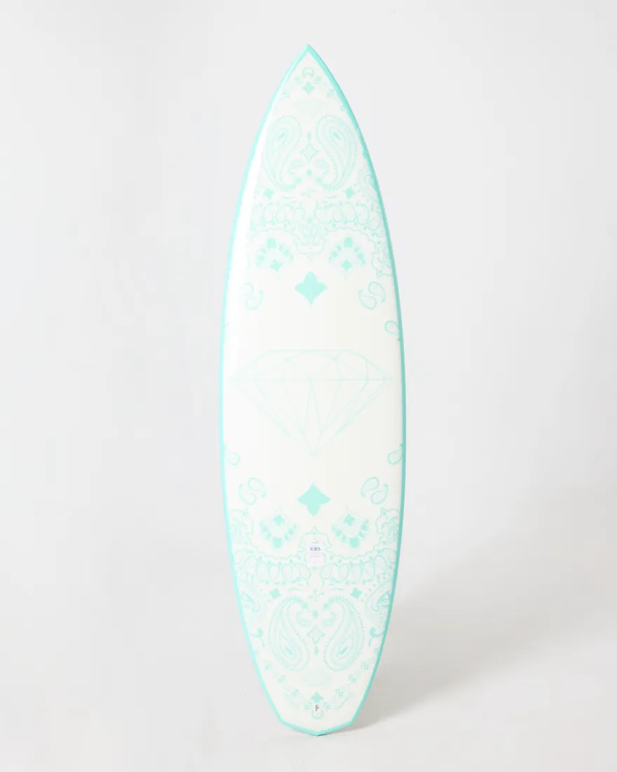 Diamond Supply x Disney Mickey 6ft Surfboard