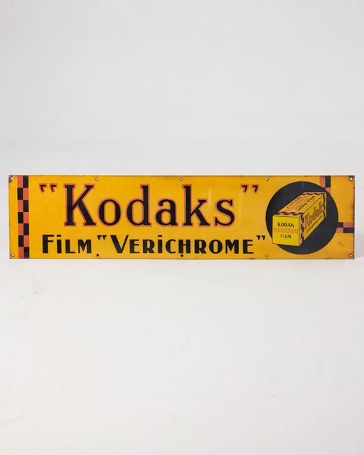 Vintage Kodak Film Enamel Sign #1