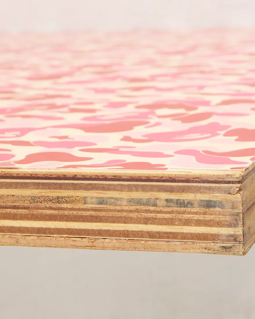 BAPE Pink Camo Table Top 6ft