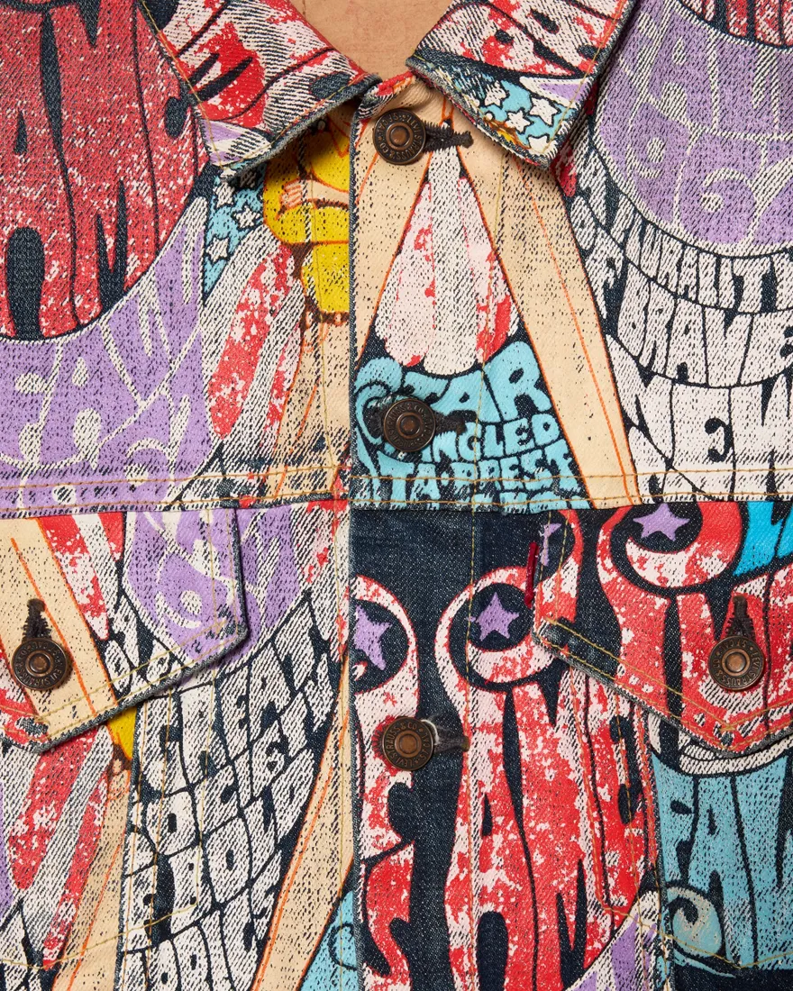 SZ 40 Levi’s 557xx Banner Jacket Vintage