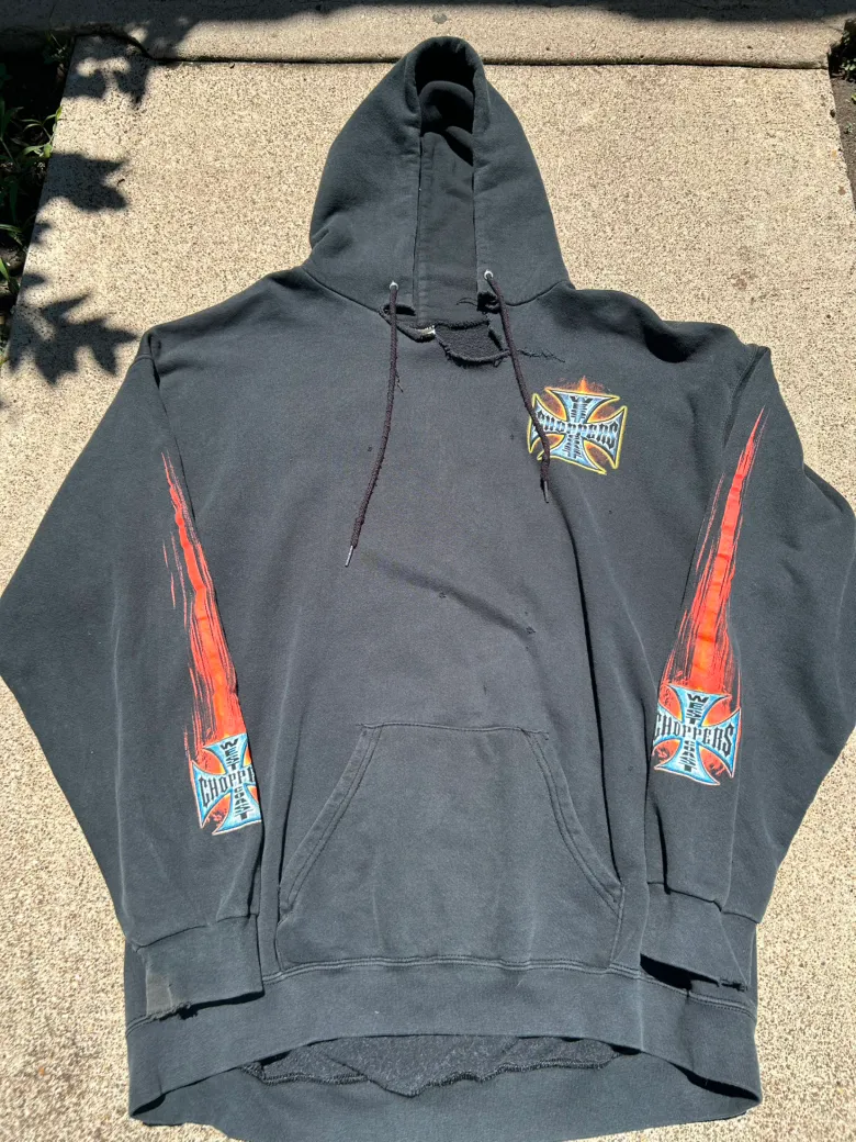 West Coast Choppers Black Hoodie