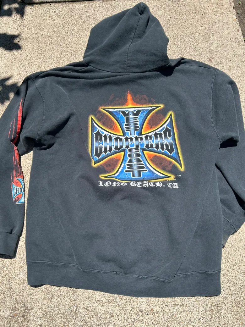 West Coast Choppers Black Hoodie