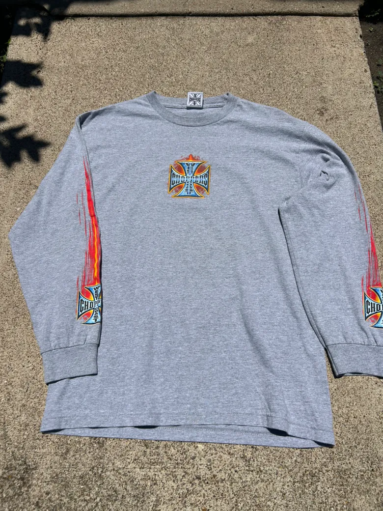 West Coast Choppers Long Beach CA Long Sleeve T-Shirt