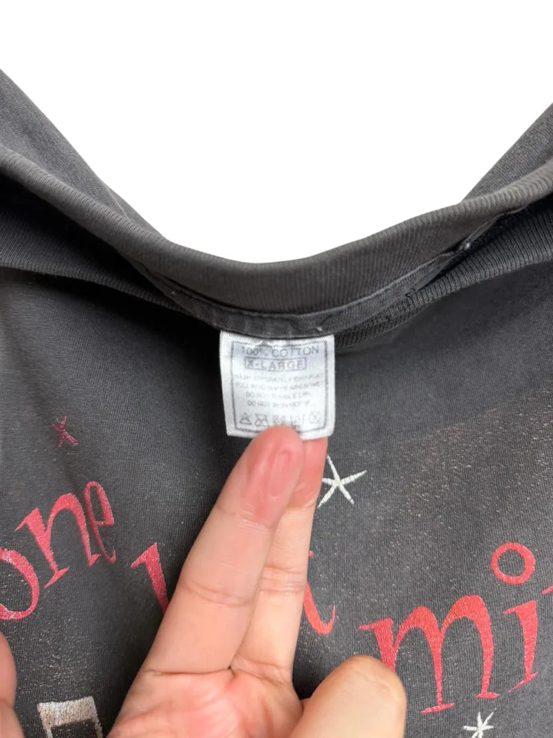 1996 RHCP one hot minute faded tee