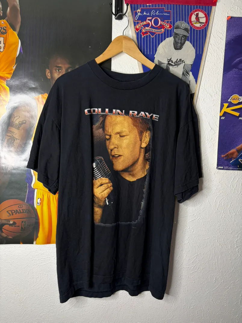 Vintage Collin Raye "The Very Best of Collin Raye" Concert T-Shirt